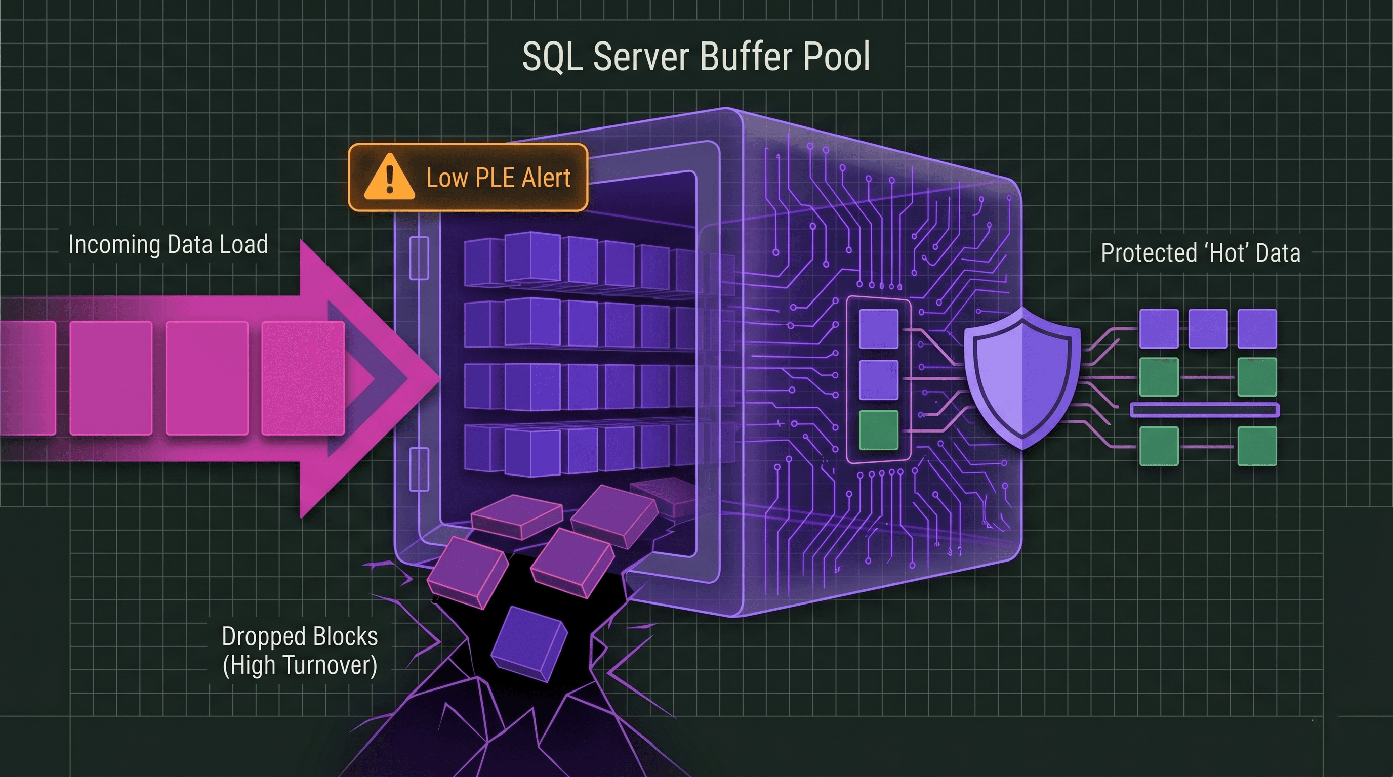 Low Page Life Expectancy: How to Fix SQL Server Buffer Pool Memory Pressure