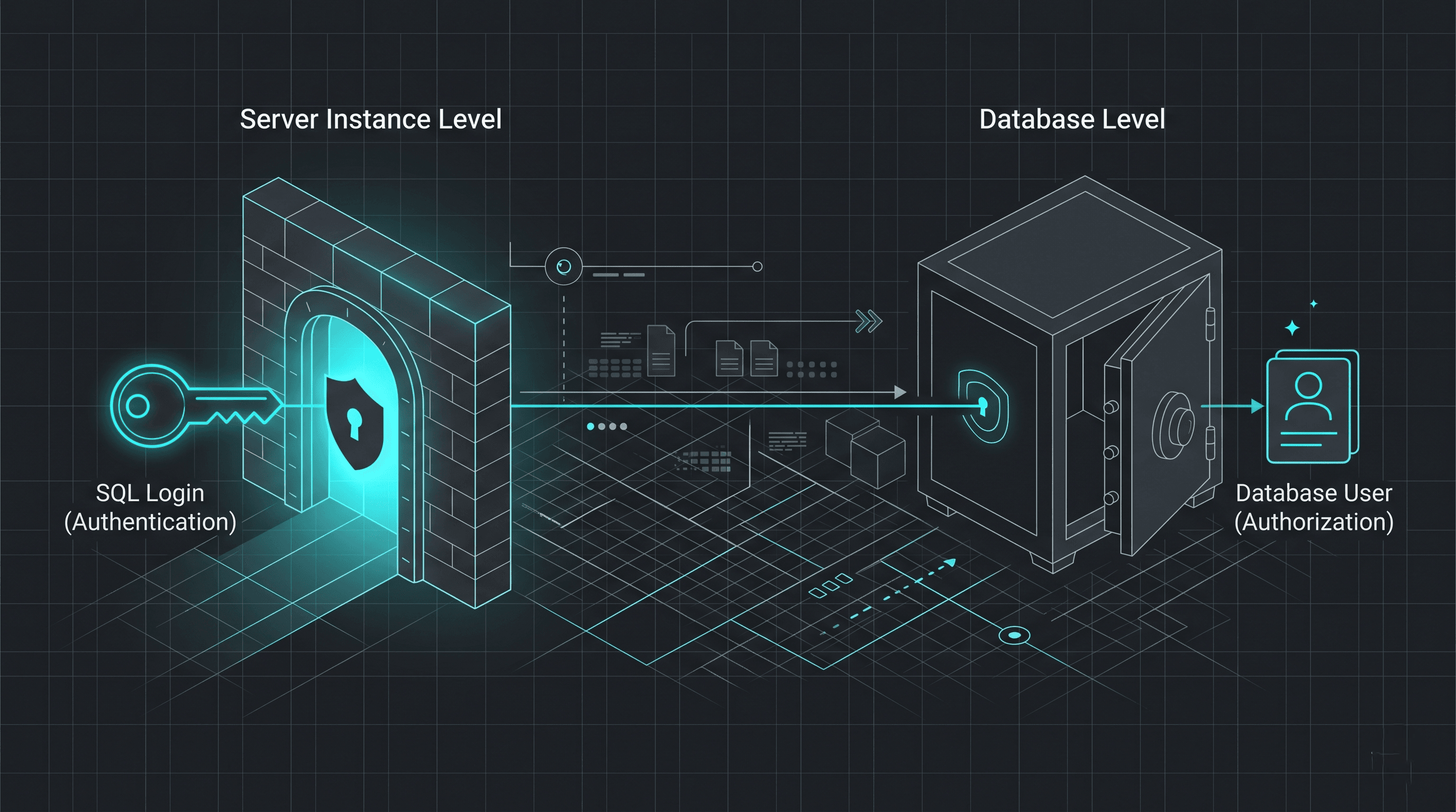 Identity Architecture: Demystifying SQL Server Logins vs. Database Users